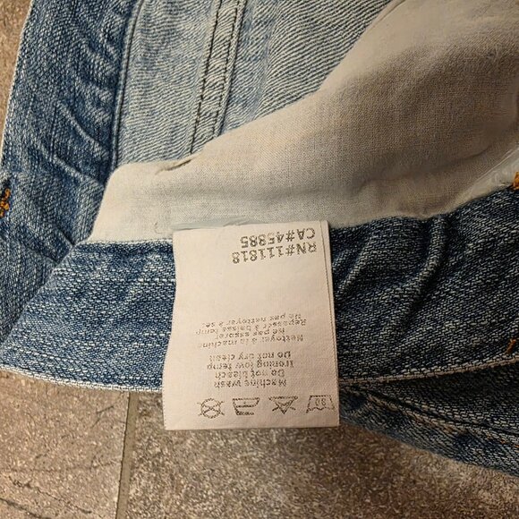 Rare MK Couture Italian Embroidered Jeans size 8 flowers hibiscus michael kors - Picture 9 of 12